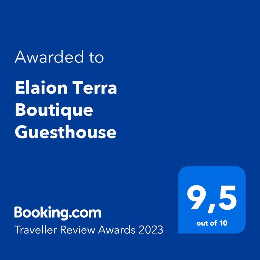 Elaion Terra Boutique Guesthouse Theologos  외부 사진